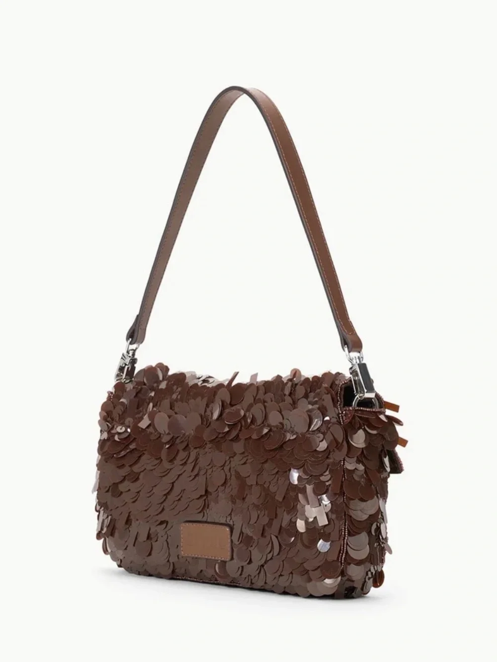 STAUD Timmy Sequin Shoulder Bag - Picture 2 of 5